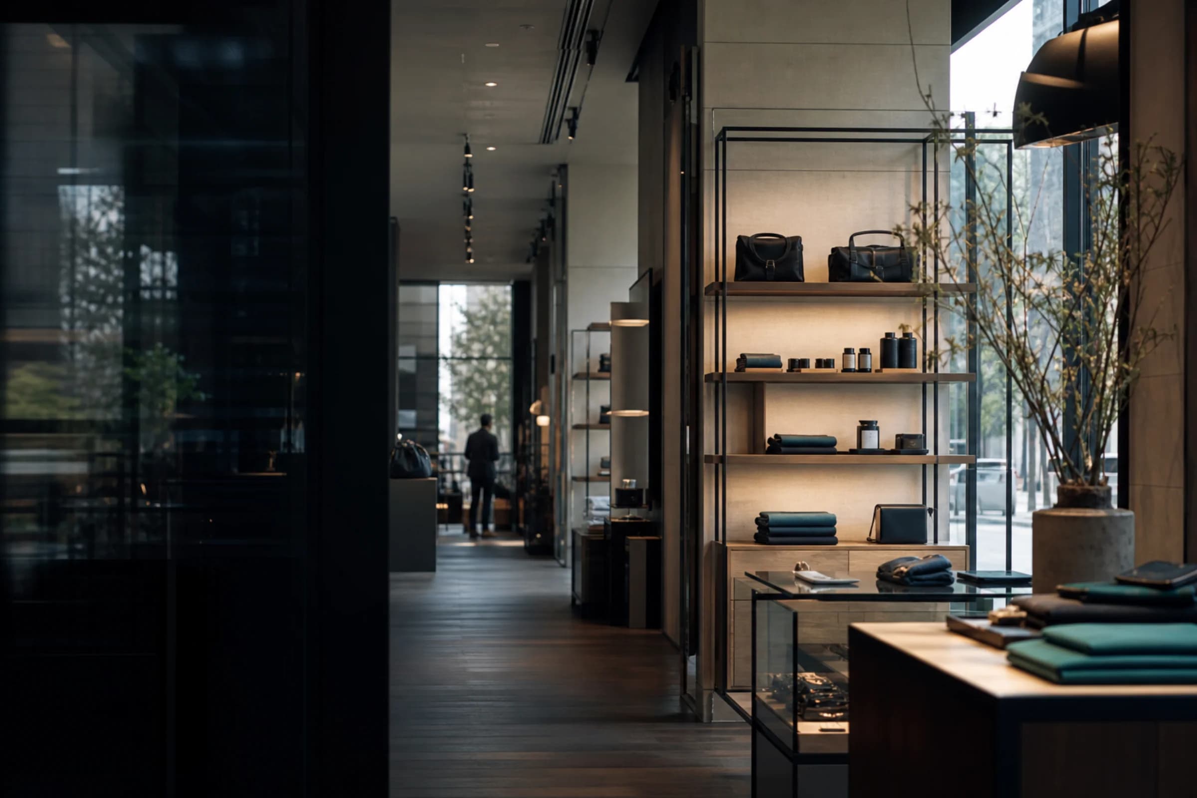 Retail storefront atmosphere